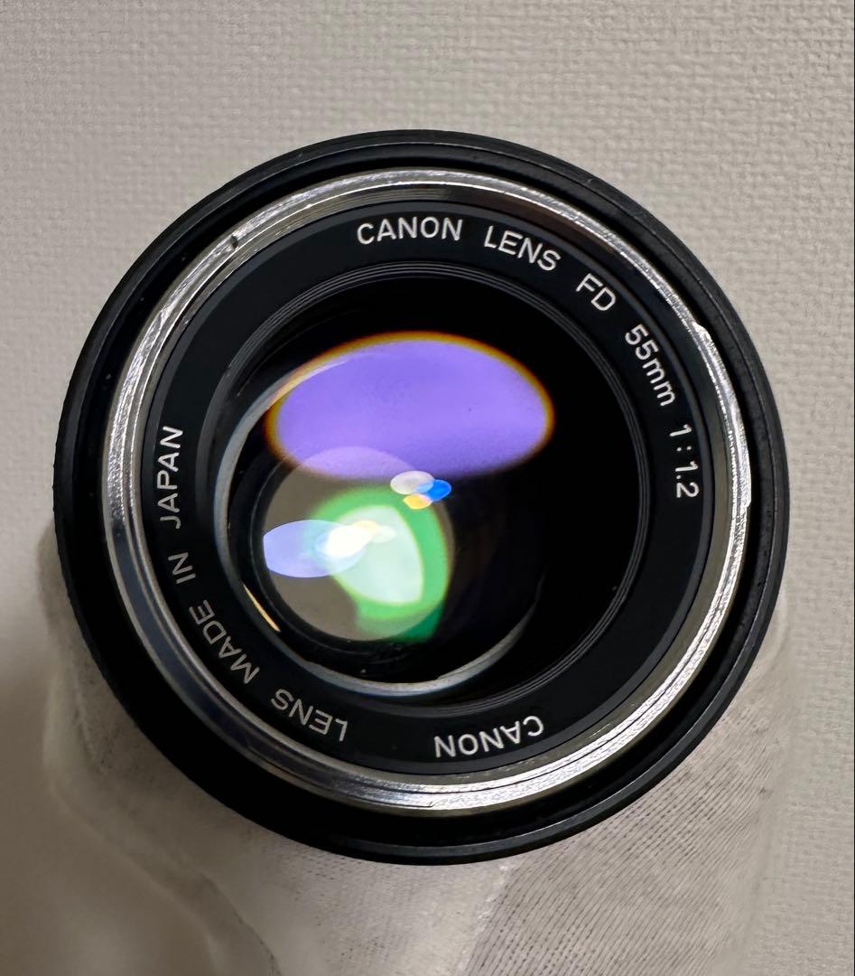 Canon FD 55 f/1.2 k&f adapter EF mount