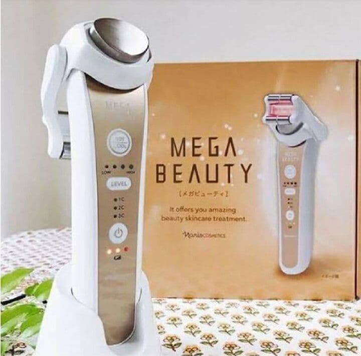 専用、メガビューティ　ナリス　美顔器　新品 累計70万台の販売実績、 新たにクール機能搭載で肌に透明感 家庭用美顔
