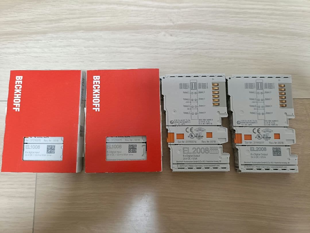 user_2d232cd4 EL1008・EL2008・EL6021各2個 EL6021 | EtherCAT Terminal, 1-channel communication interface