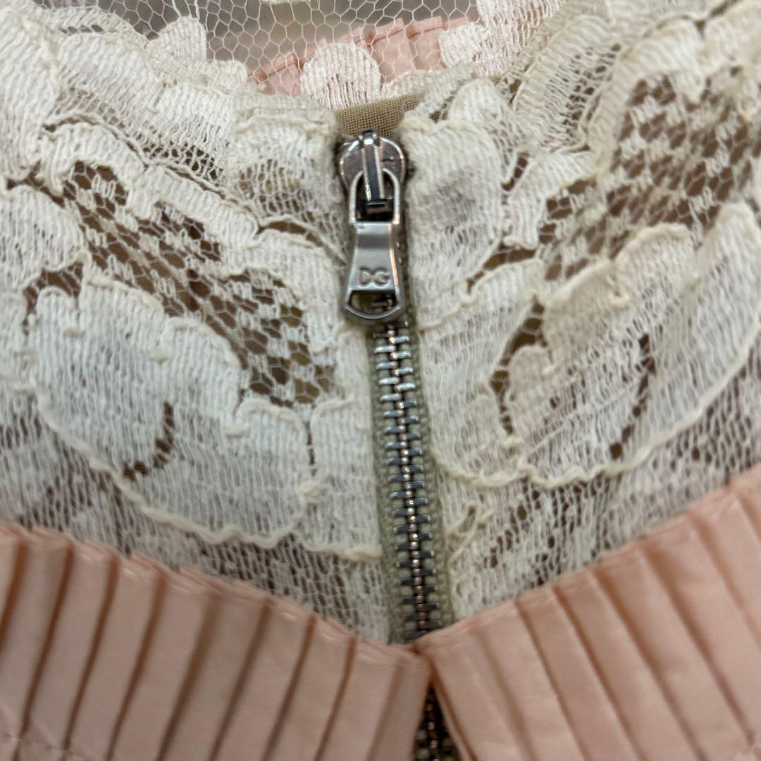 新品未使用 ドルチェアンドガッパーナ レースキャミソール ベージュ