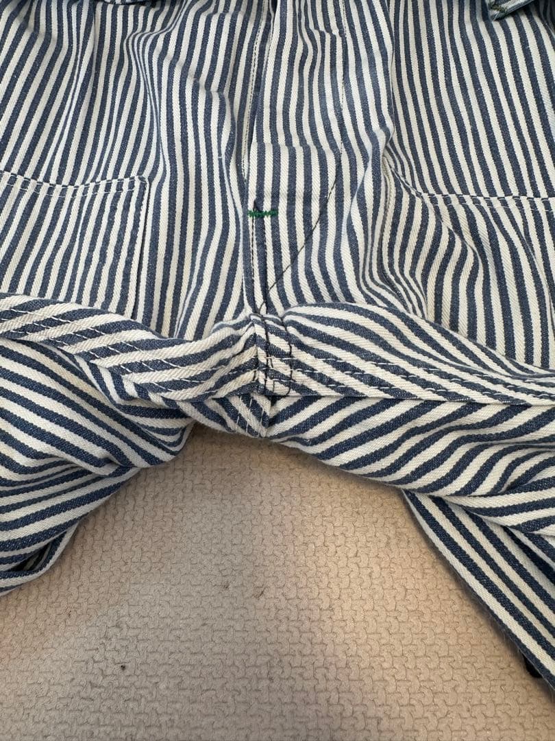 中*昌様 50s BIGSMITH エプロン付き オーバーオール ヒッコリー ダ