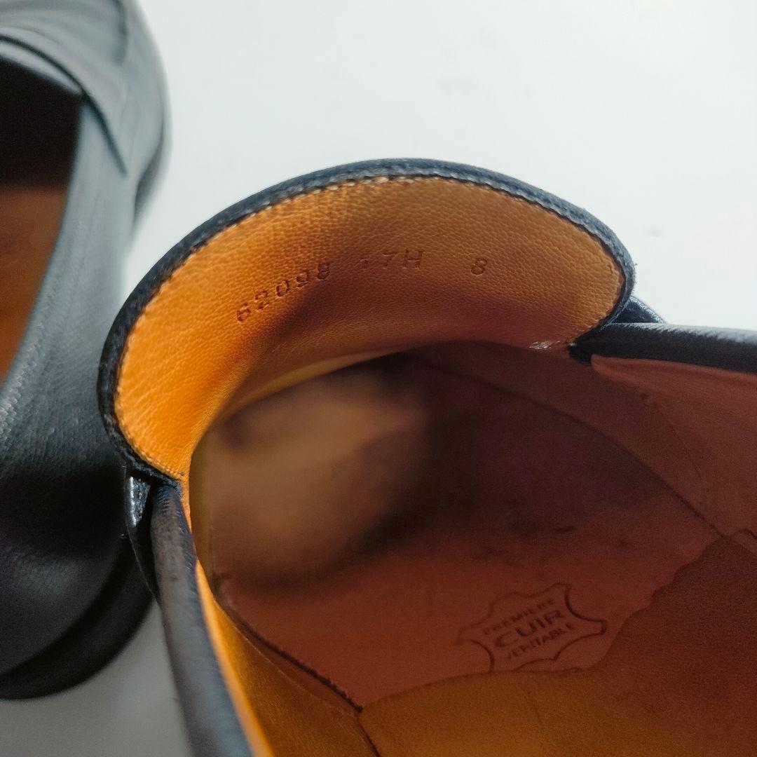 Paraboot アドニス ADONIS シボ革 箱付 ネイビー 8 - メルカリ