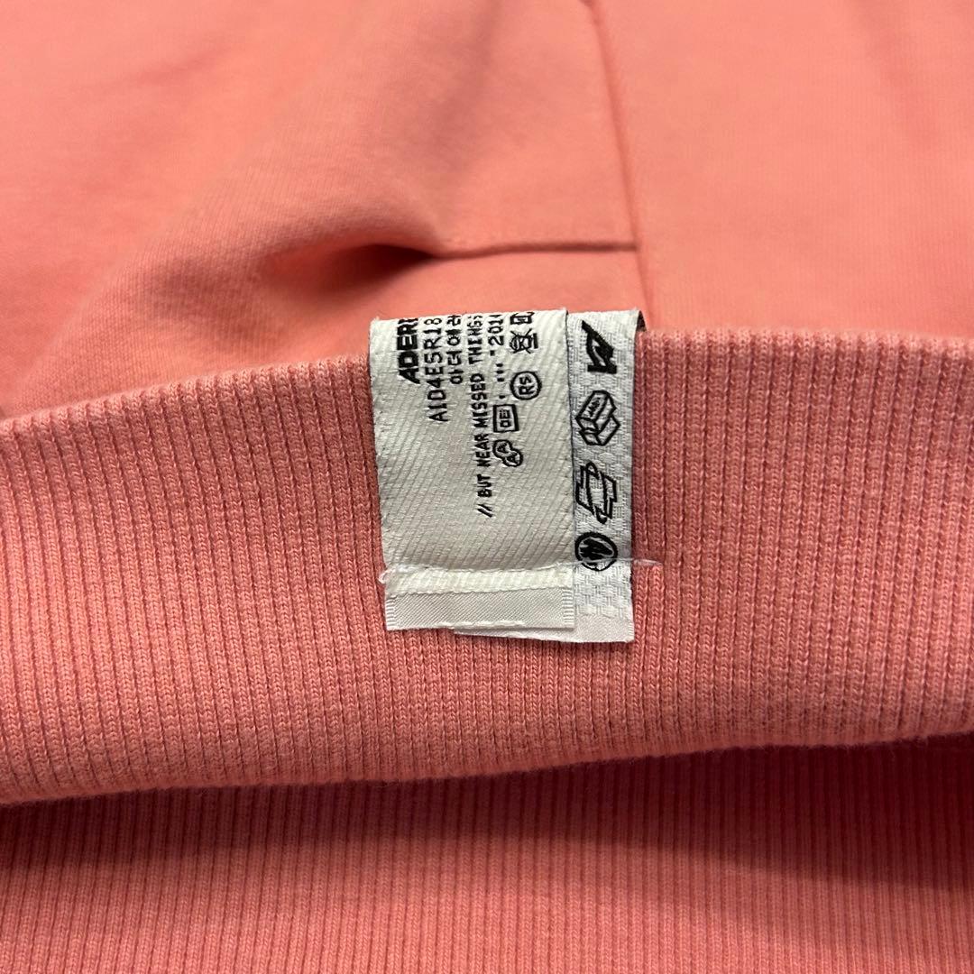 美品 ADERERROR ピンク スウェット アーダーエラー Nolc logoの通販は