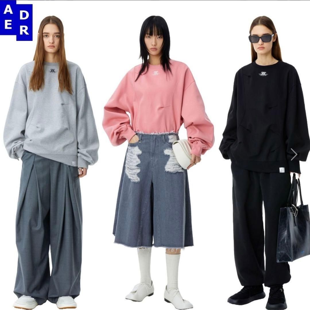 美品 ADERERROR ピンク スウェット アーダーエラー Nolc logo - メルカリ