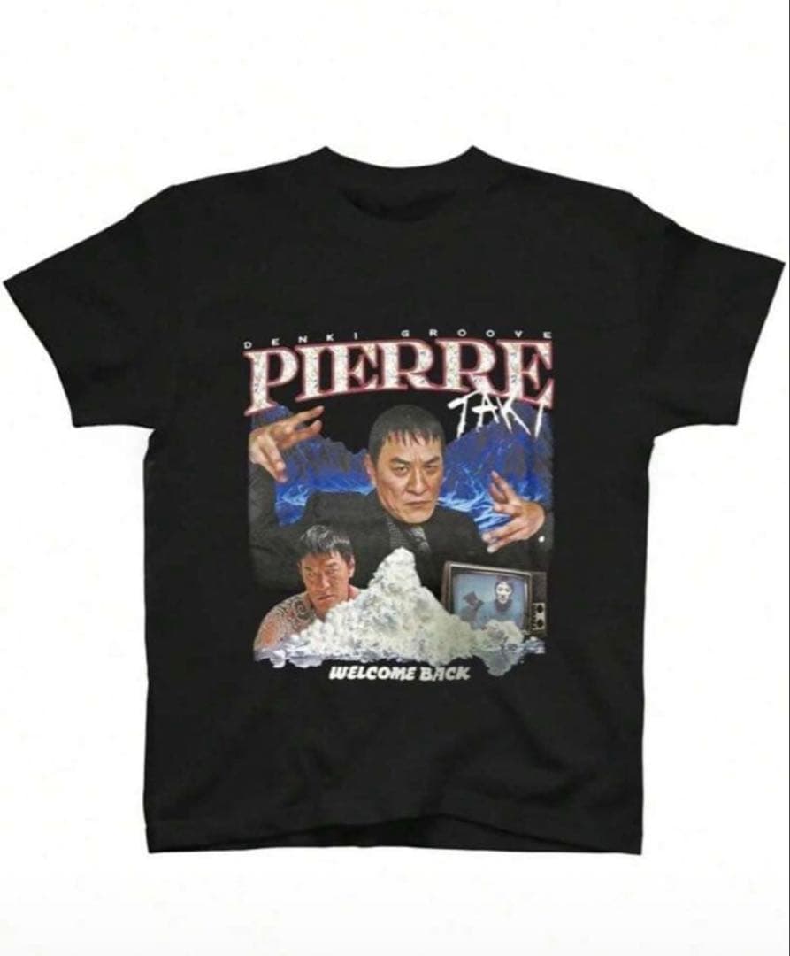 ピエール瀧 電気グルーヴ 【Mサイズ】 Tシャツ ブラック - メルカリ