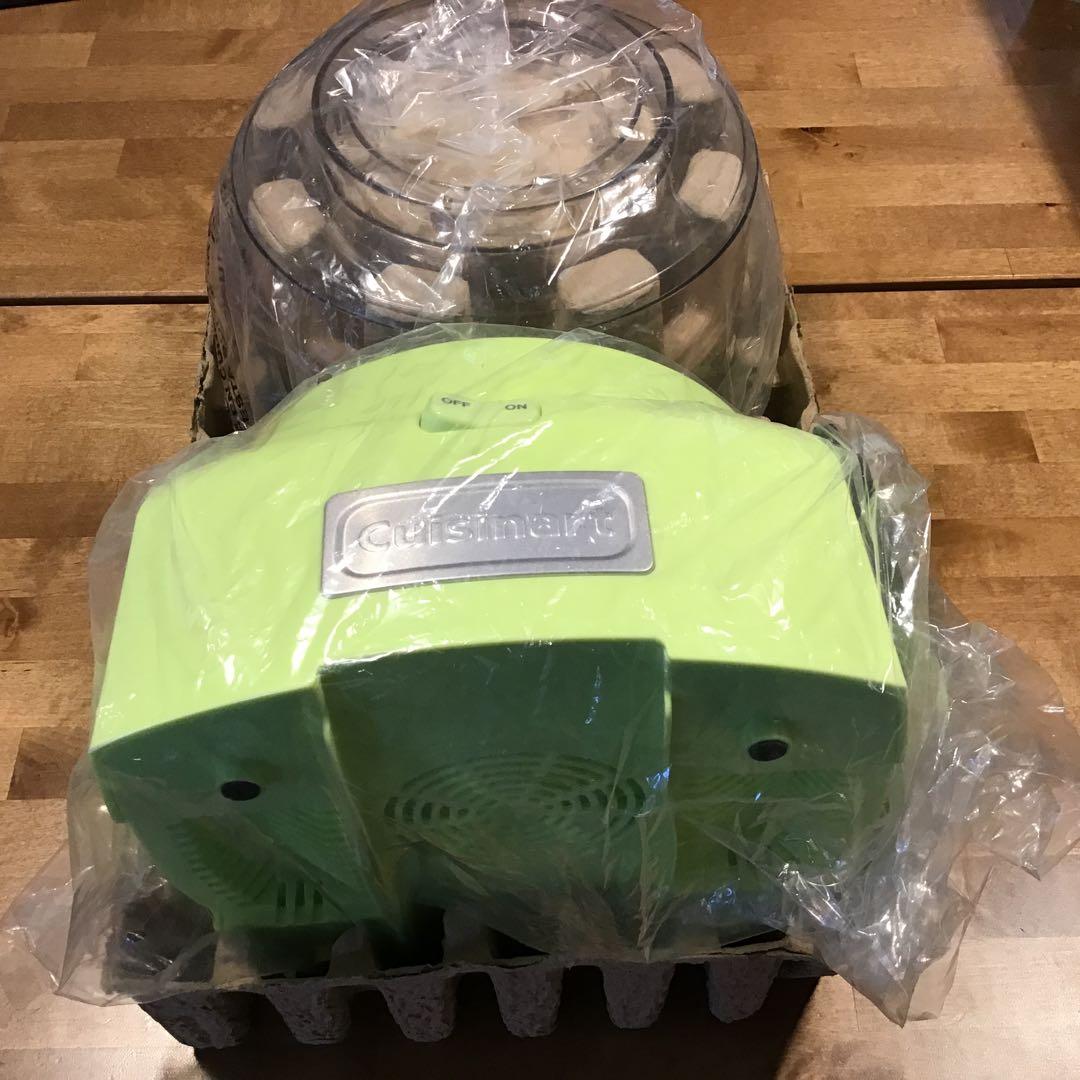 Cuisinart アイスクリームメーカー ライトグリーン 箱付き