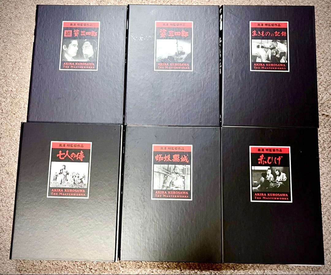 黒澤 明 DVD-BOX THE MASTERWORKS 1(6枚組) - メルカリ