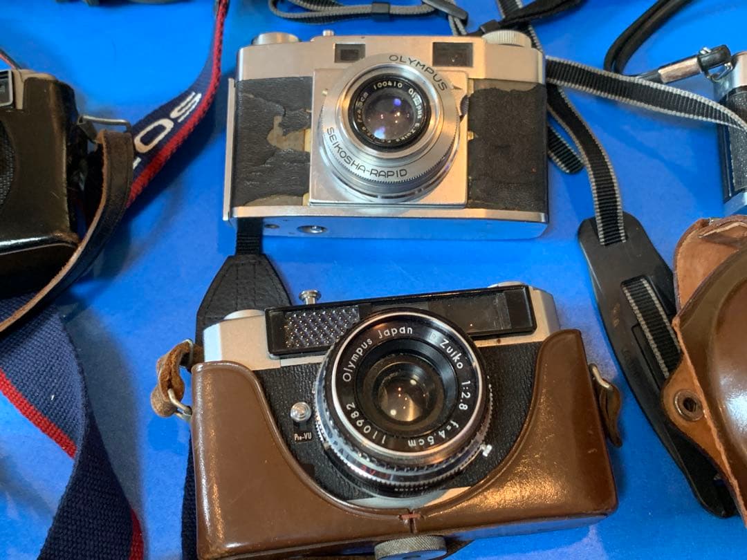 0707カメラ まとめ1 一眼レフ 二眼 キヤノン ミノルタ ペンタックス