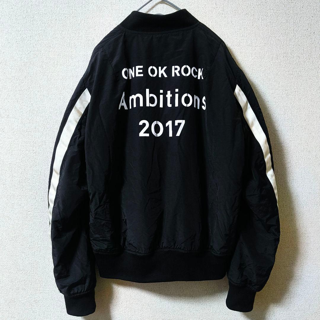 ONE OK ROCK ワンオクロック MA-1 ブルゾン Mサイズ - メルカリ