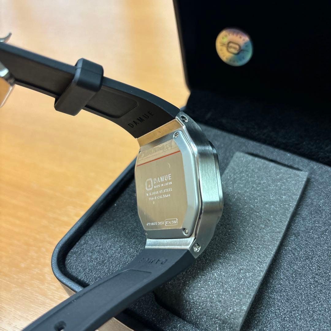 DAMUE☆D56☆クロノグラフ☆ダミュー⭐️ブラック - メルカリ