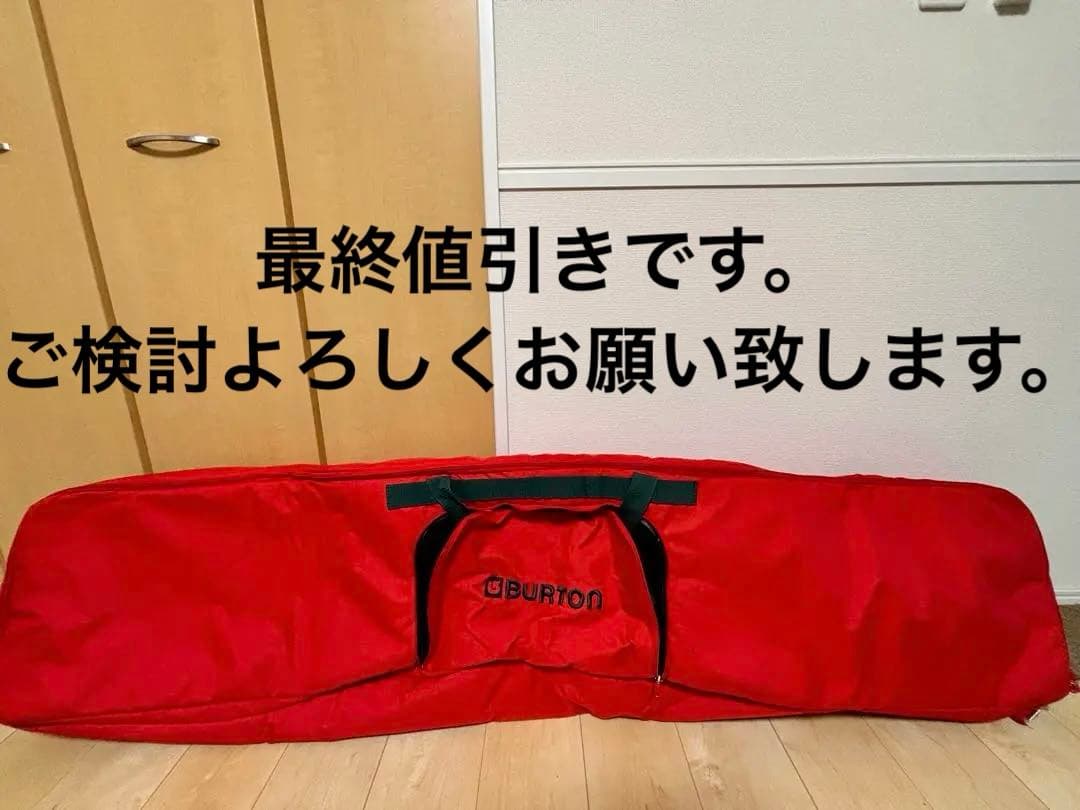 Burton スノーボードバッグ 赤　キャスター付き Burton スノーボードバッグ 赤 キャスター付き BURTON（バートン