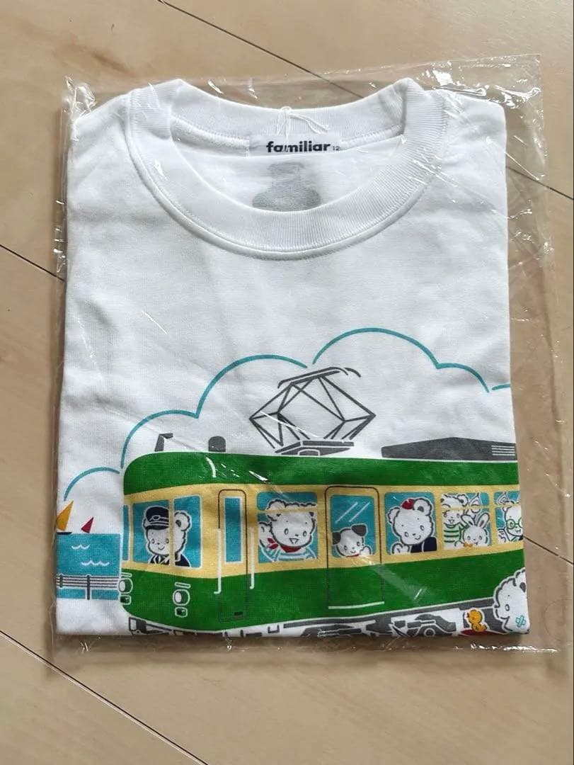 familiar ファミリア おはなしTシャツ 江ノ電　タグ付き おはなしTシャツ | ファミリア公式サイト