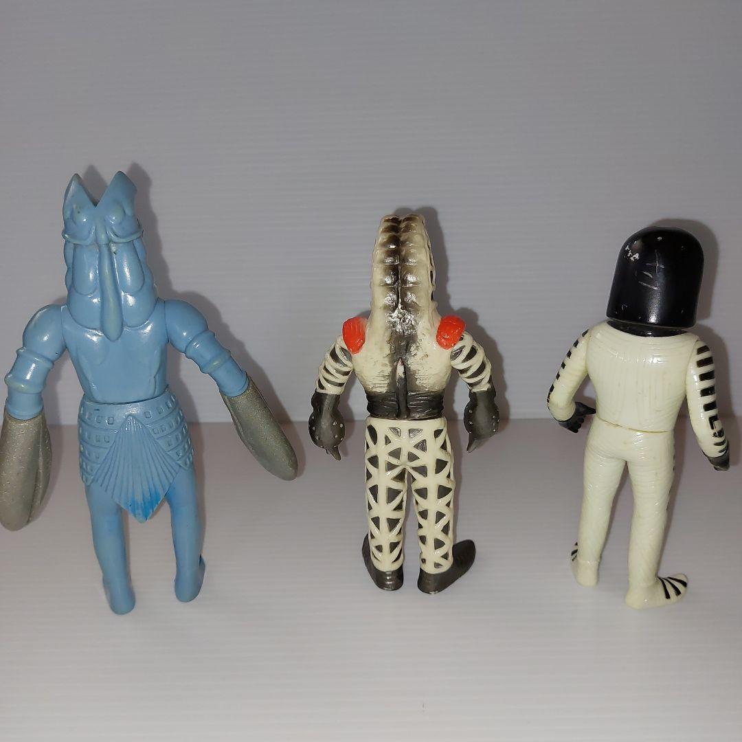 ☆ウルトラマン 怪獣シリーズ ウルトラ怪獣3体！日本製 当時物ソフビ