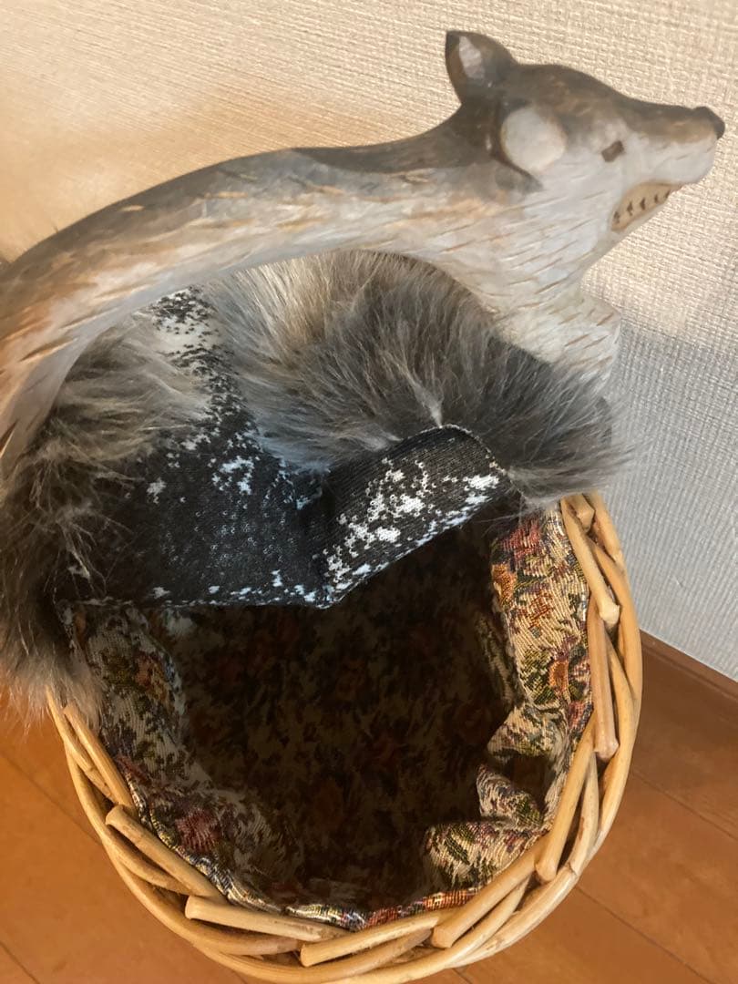 新品KIYATA 動物バスケット かごバッグ キヤタの通販はau PAY