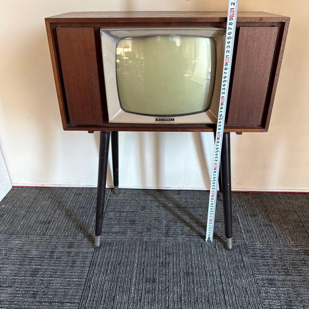昭和レトロ 真空管 白黒テレビアンテナ付き - メルカリ