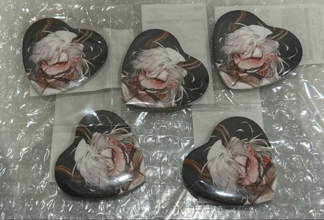 地獄のどこが悪い？ 1st くじ引き堂 C賞 ハート缶バッジ サタン - メルカリ