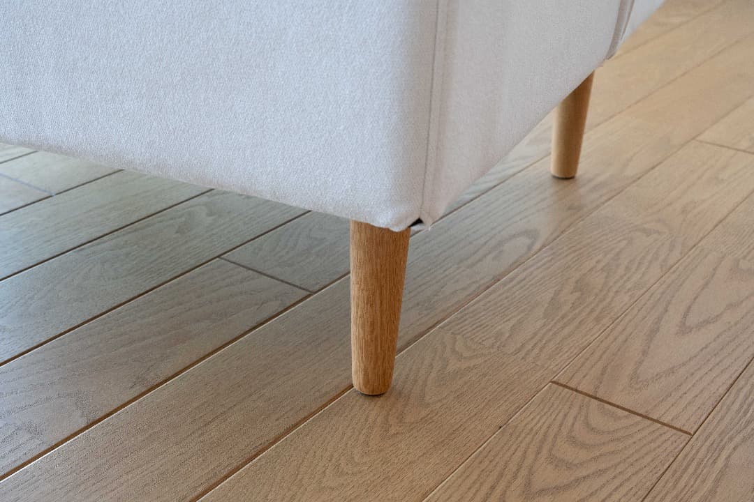 送料込】高野木工 レオソファ 1人掛け （アイボリー）