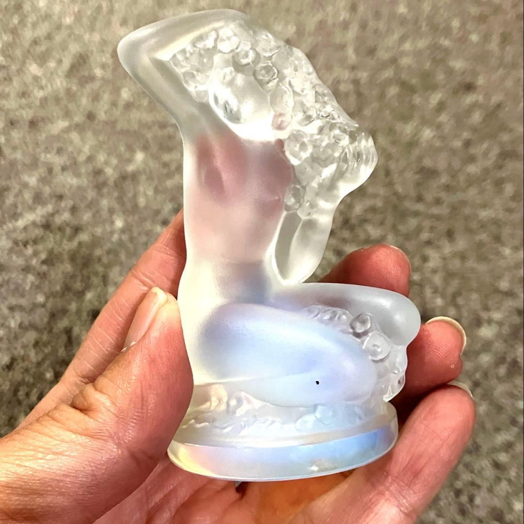 ルネ・ラリック フロレアル ライラックオパールセントガラス 「髪を