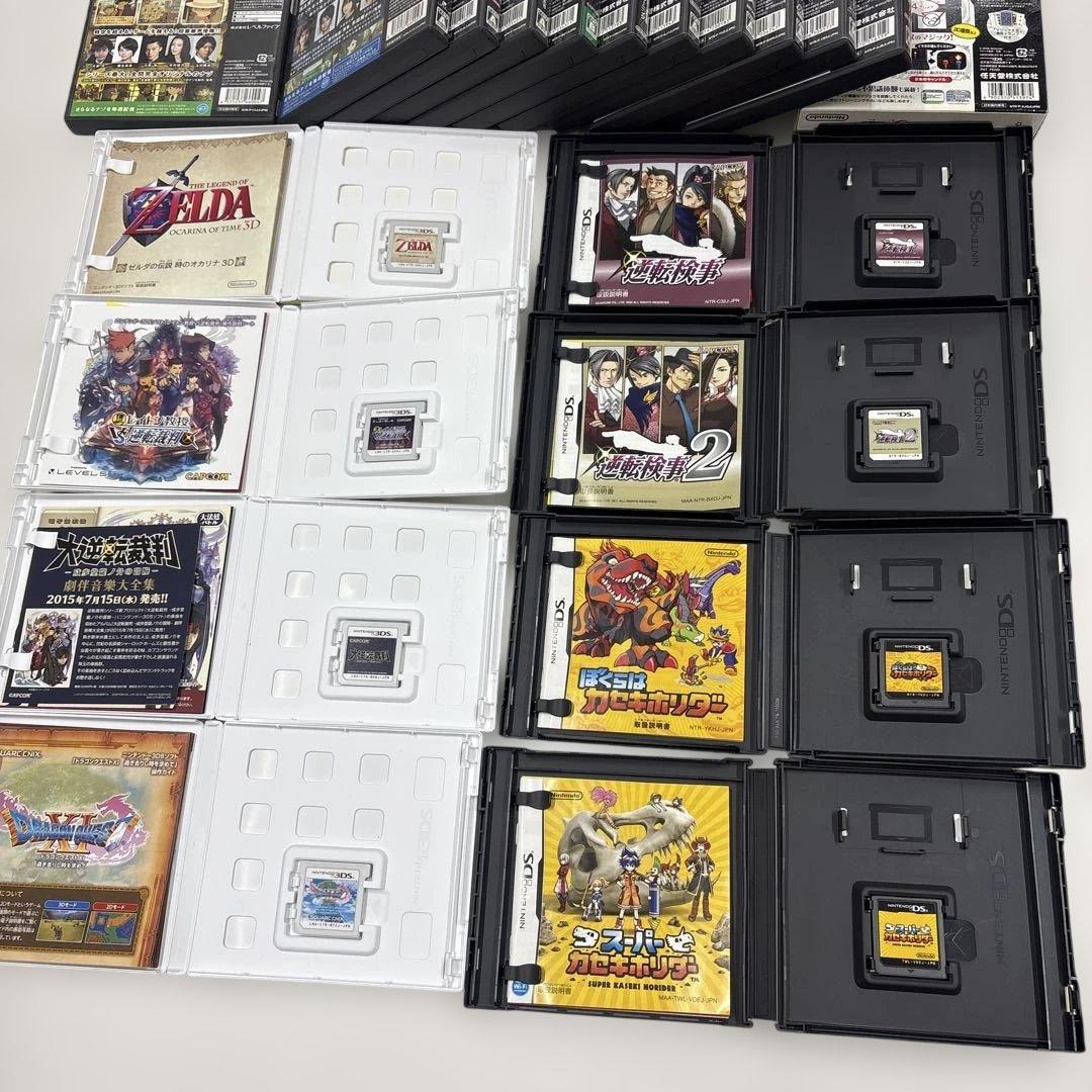 ニンテンドー3DS 本体とソフト21本SDカード付き - メルカリ