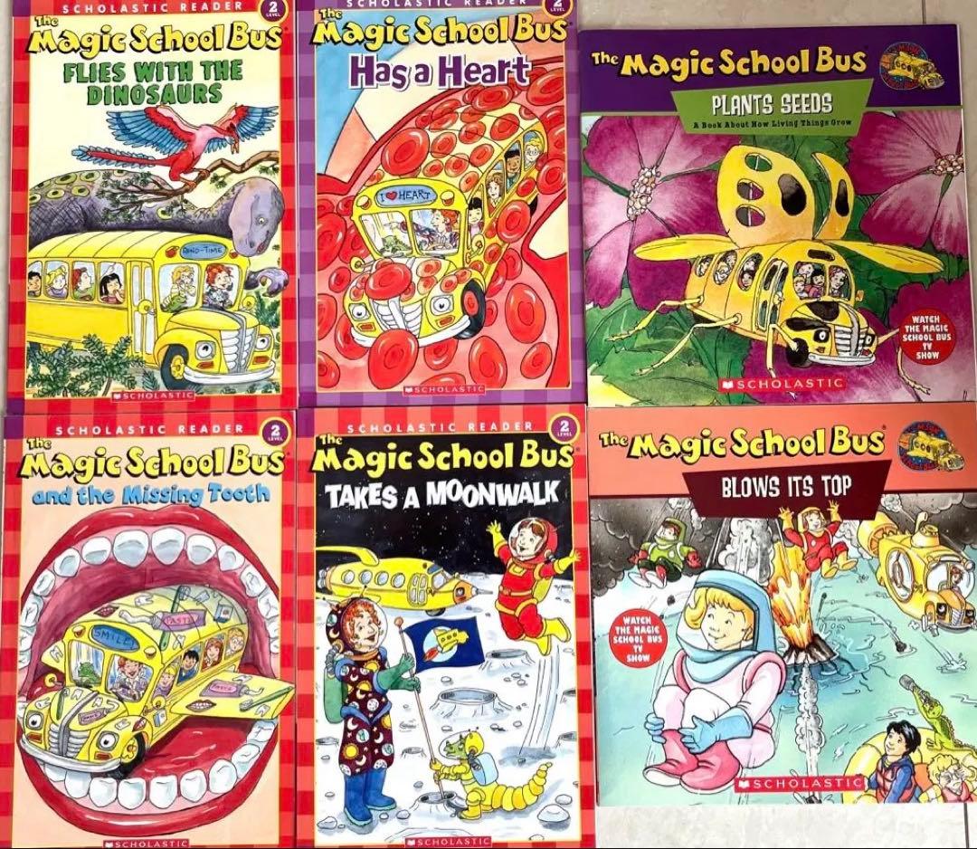 The Magic School Bus マジックスクールバス 英語絵本6冊多読 - メルカリ