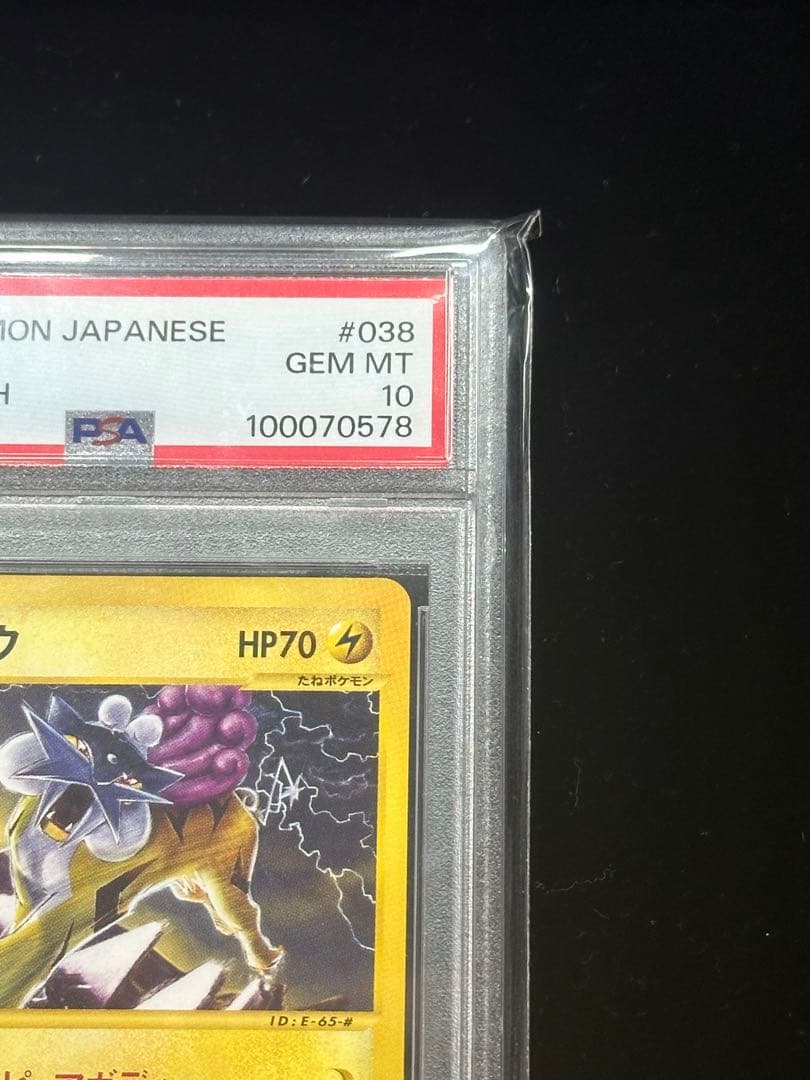 ⚠️超激レア⚠️ 裂けた大地 ライコウ カードe アンリミ PSA10 - メルカリ