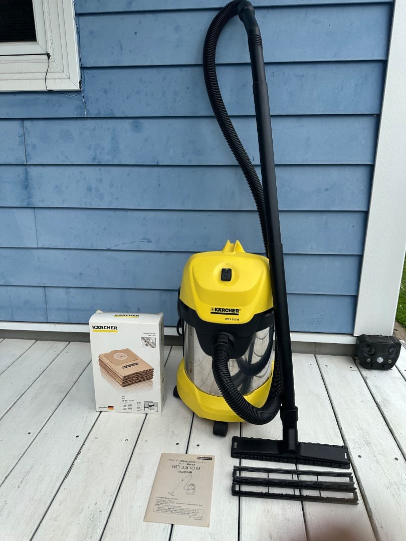 値下げ！KARCHER WD3.310Mケルヒャー乾湿両用掃除機フィルター4枚付 4054278598819.jpg