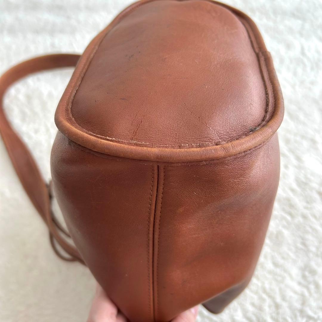 オールドコーチ USA製 レザー 巾着 ショルダーバッグ コーチ 9952