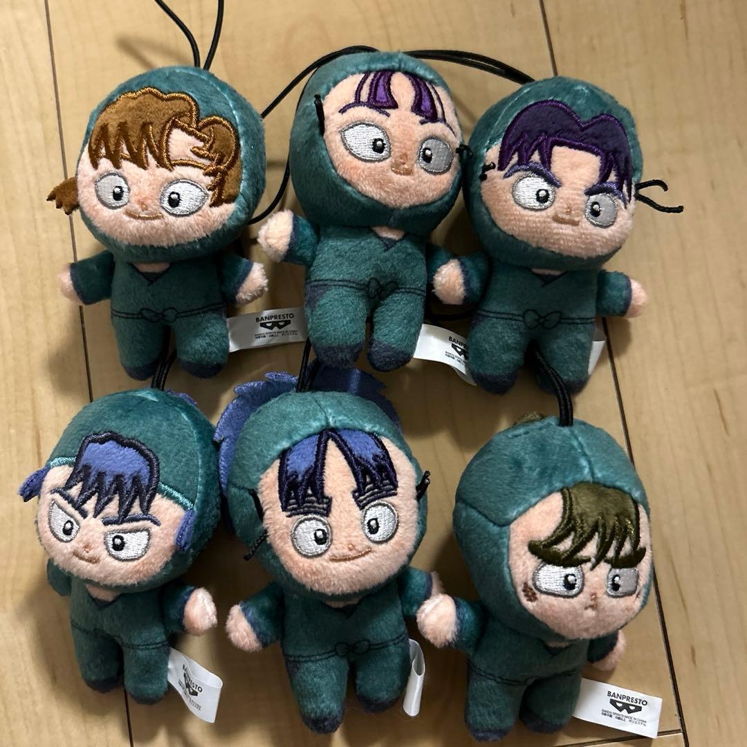 忍たま乱太郎 ほわぬい 6年生 善法寺伊作 食満留三郎 立花仙蔵 七松小平太