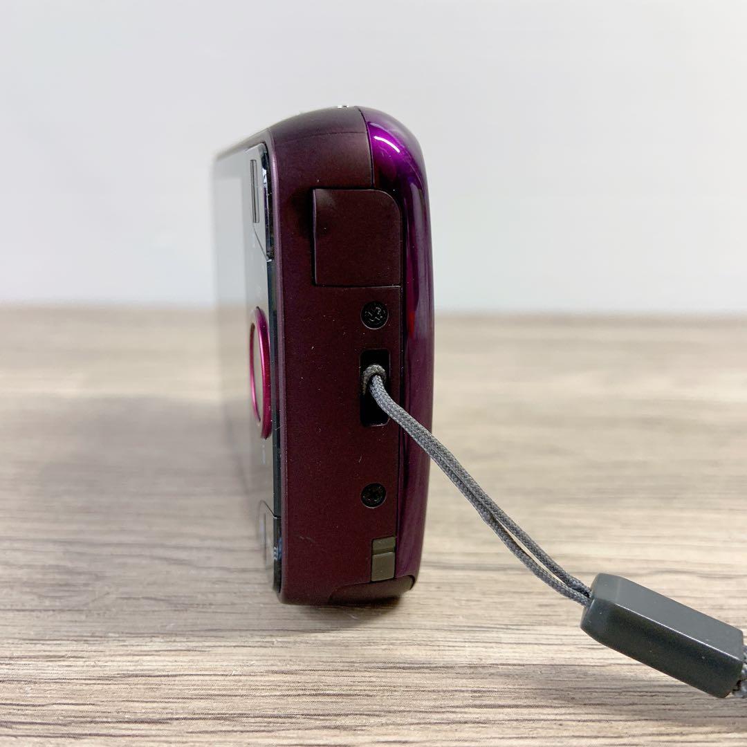 OLYMPUS VH-210 パープル 14MP 5倍ズーム デジカメ - メルカリ