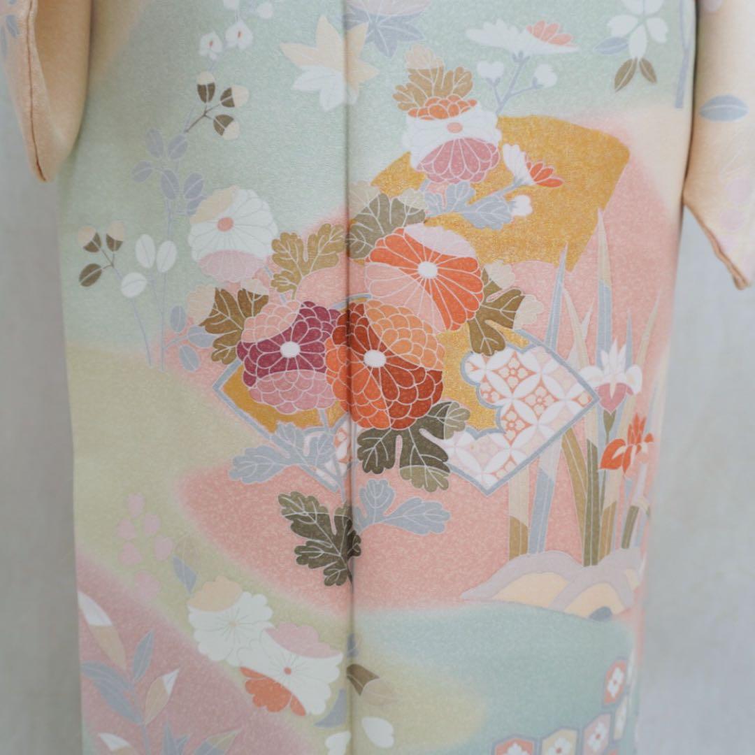 訪問着フルセット 290▪︎ 正絹 卒業式 入学式 お宮参り 七五三 披露宴