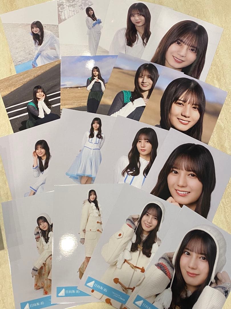 小坂菜緒 日向坂46 クリフハンガー ジャケット 集合 MV 生写真 コンプ　2 日向坂46 小坂菜緒「クリフハンガー」ジャケット写真衣装 4種コンプ