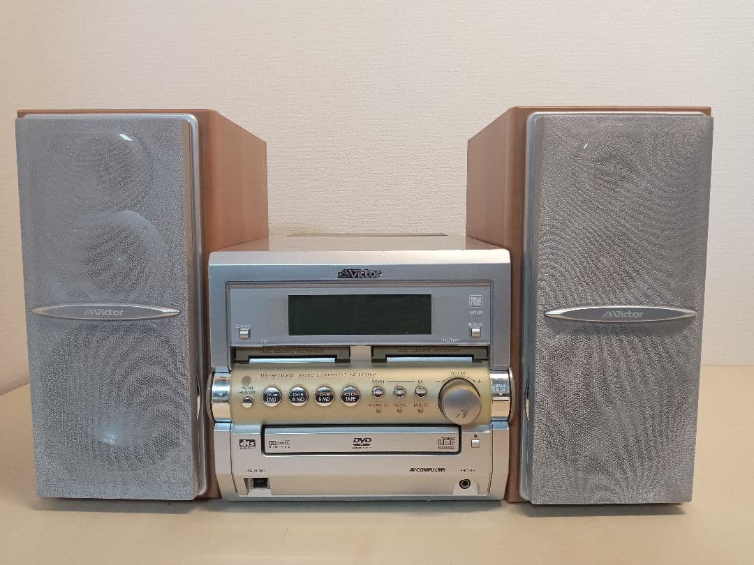 Victor DVD/CD/ダブルMDコンポ UX-W7DVD 2004年製 Victor DVD/CD/ダブルMDコンポ UX-W7DVD 2004年製 - メルカリ