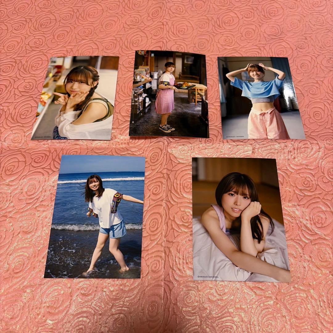 三宅美羽 デジタル写真集 限定 ブロマイド 全種類セット デジタル限定】三宅美羽写真集「はじまり」／三宅美羽／HIROKAZU