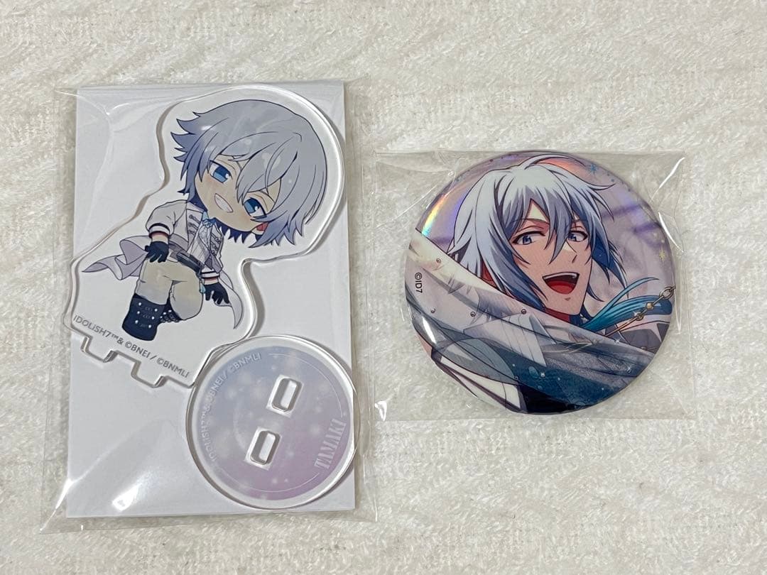 アイナナ アニカフェ アクスタ バースデー 缶バッジ 環 2個セット