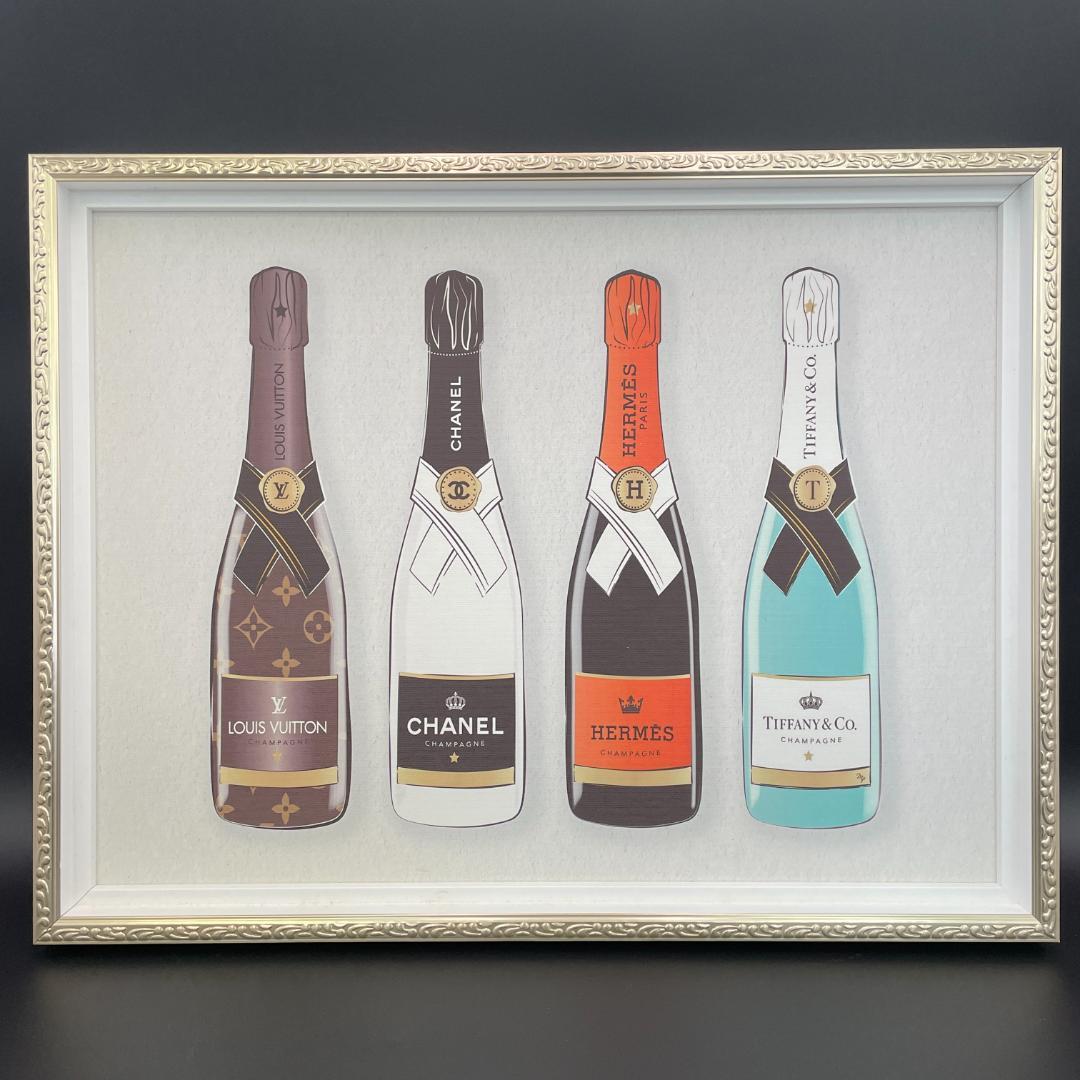 オマージュキャンバスアート「シャンパン6」マルティナ・パブロバ R8SD44 オマージュキャンバスアート「シャンパン6」マルティナ・パブロバ