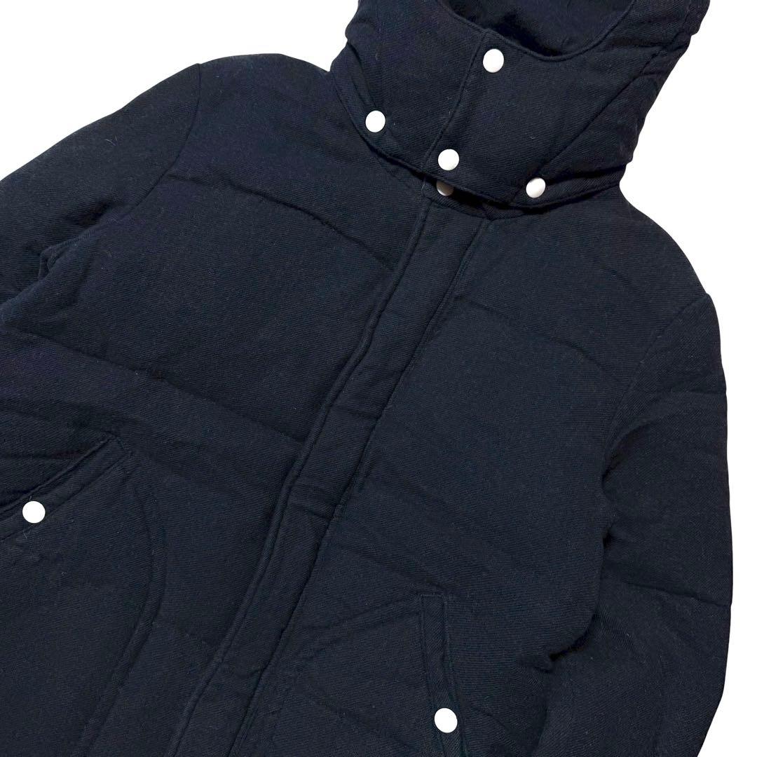 highwind様専用 袖リブ 切替 フード付き ダウン ジャケット M