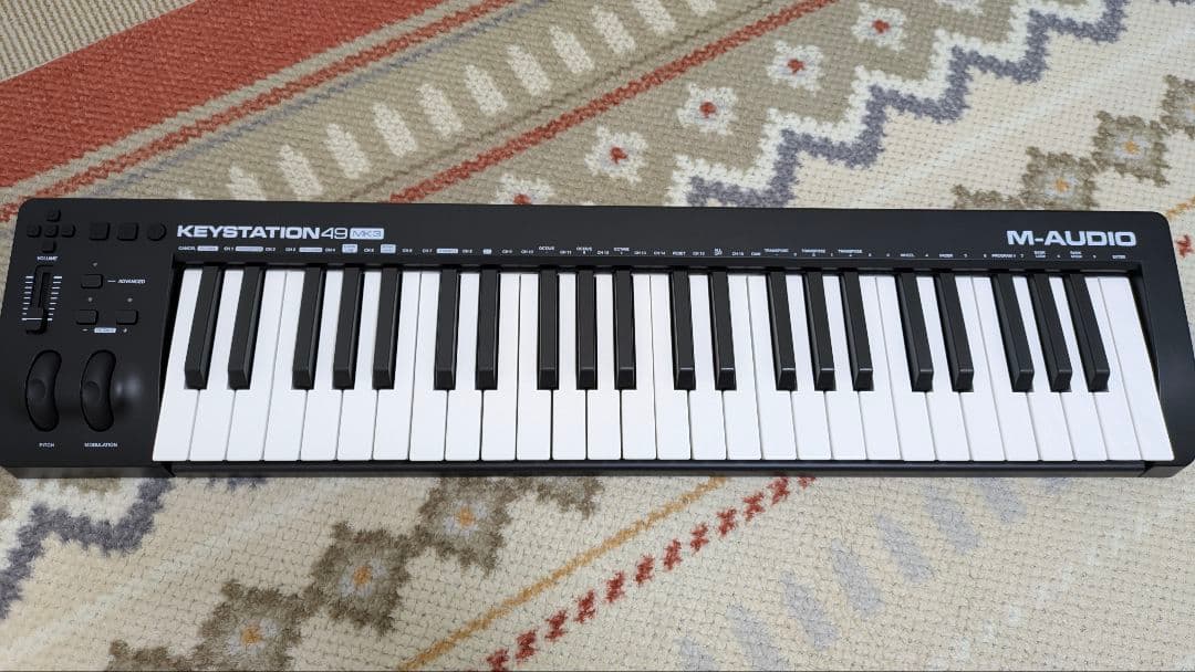 M-AUDIO KEYSTATION 49 MK3 MIDIコントローラー Buy sasku M-Audio Keystation 49 MK3 MIDI Controller | Sam Ash Music