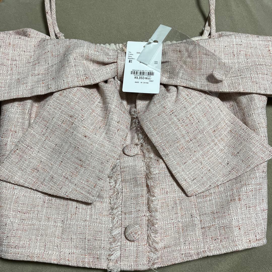 LIP SERVICE（リップサービス）｜ リボンオフショルロングスリーブ