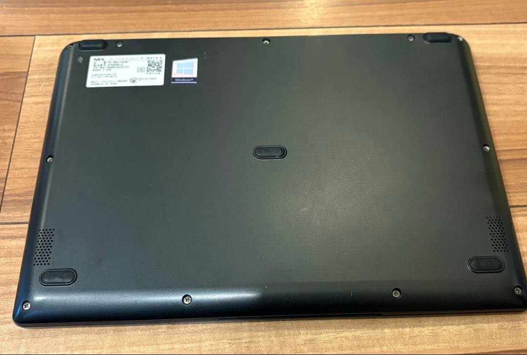 Windowsノート本体 NEC VH-5 m3-8100Y 4.1GB m.2 128GB
