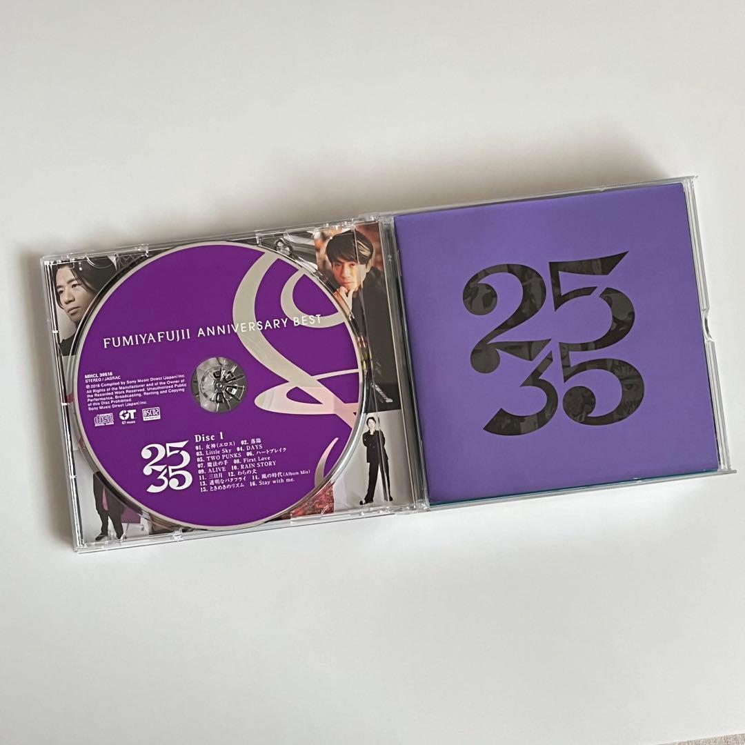 美品・レア】藤井フミヤ ANNIVERSARY BEST 25/35 限定盤 - メルカリ
