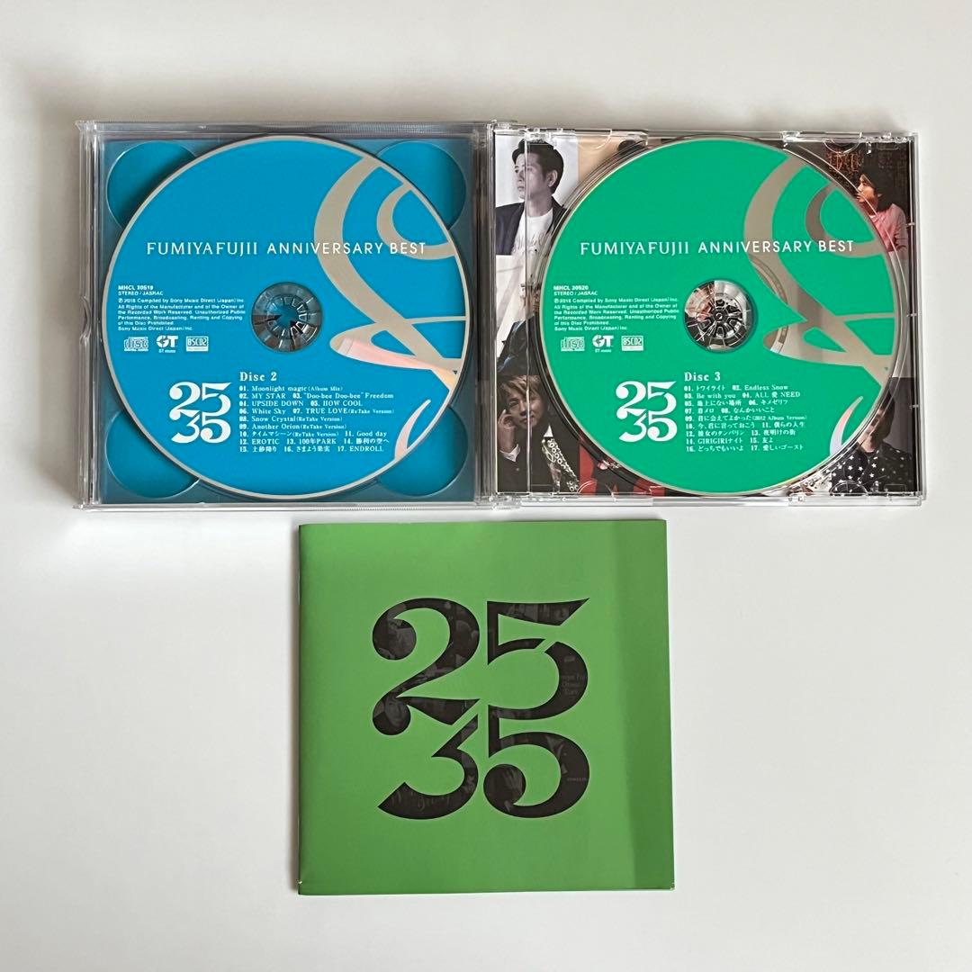 美品・レア】藤井フミヤ ANNIVERSARY BEST 25/35 限定盤 - メルカリ
