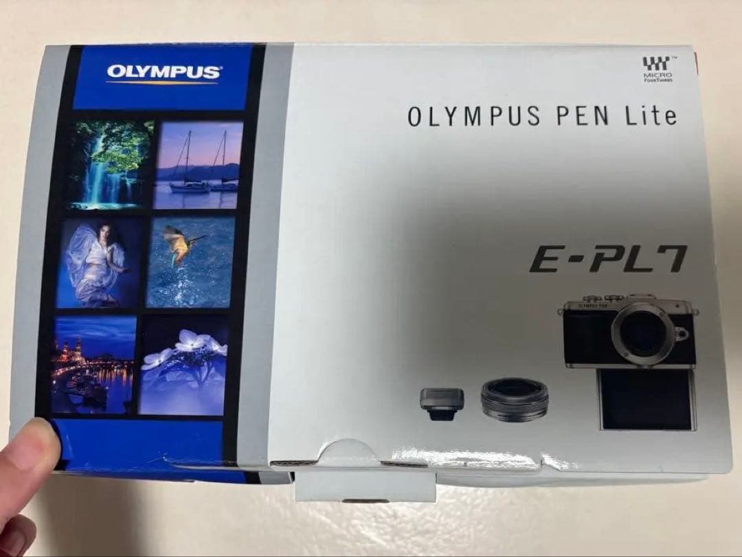 値下げ！OLIMPAS PEN Lite E-PL7 中古品 レンズLUMIX - メルカリ