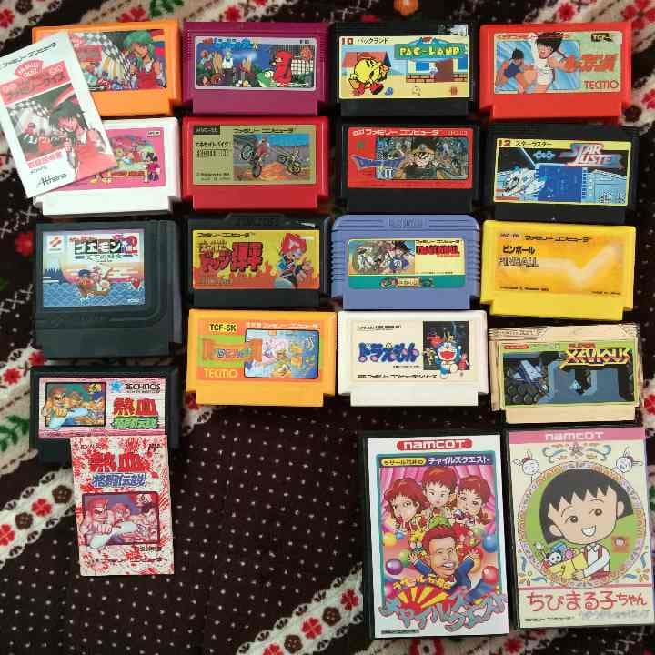 ファミコン ソフトまとめ売り 懐かしい 夏休み 大人買い 任天堂 レトロ