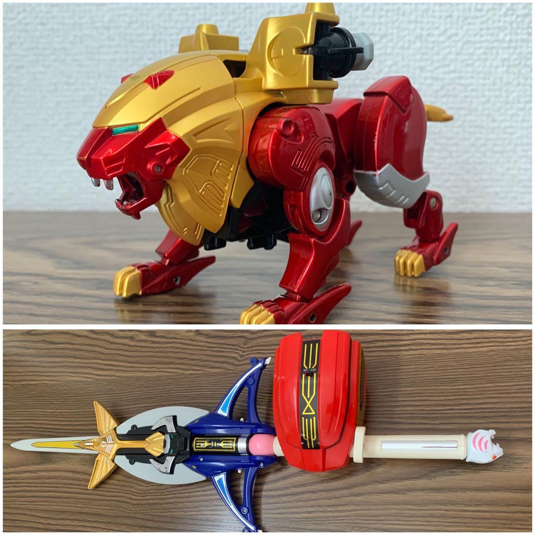 ガオレンジャー DX 超合金 ガオライオン 武器 変身 破邪百獣剣 セット