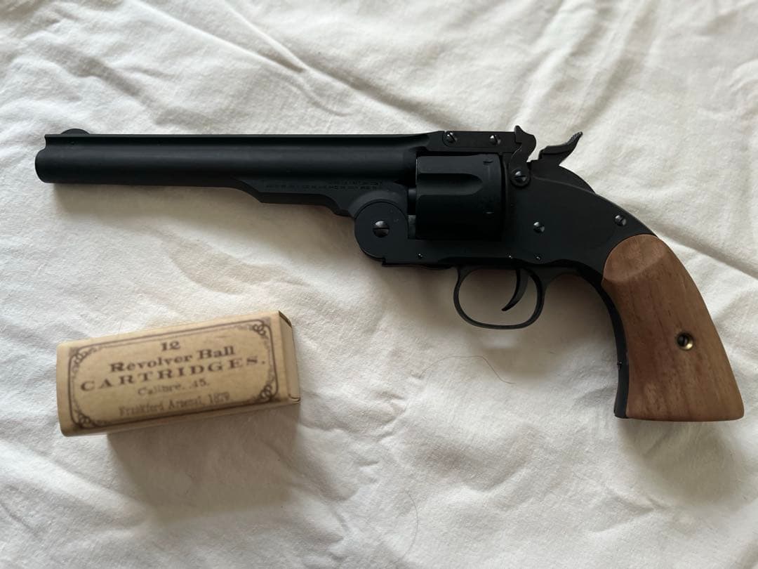 CAW S&W スコフィールド リボルバー モデルガン - メルカリ