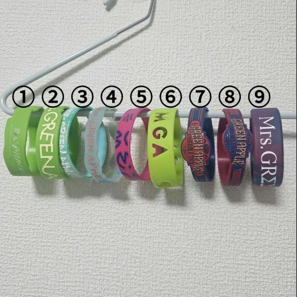 ミセスグリーンアップル ラバーバンド ライトバンド 17本セット