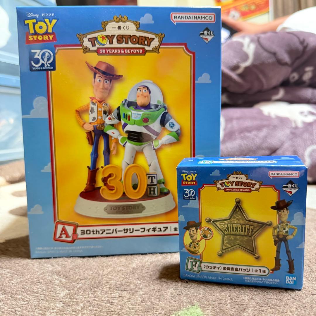 一番くじ トイ・ストーリー 30thアニバーサリーフィギュア A賞 F賞