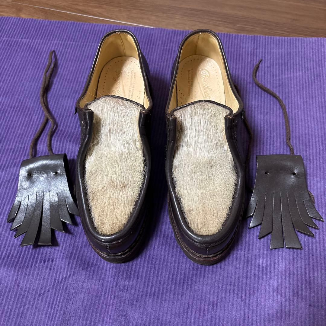 新品 パラブーツ ミカエル フォック アザラシ キルトタン付き 5F