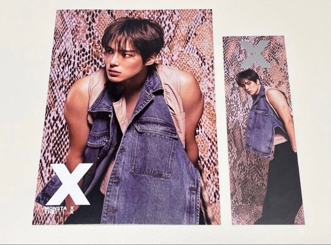 MONSTA X THE X モネク ブックマーク ポストカード ミニョク - メルカリ