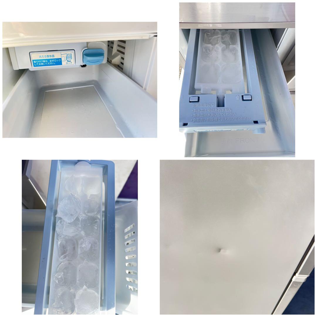 Panasonic 冷蔵庫 シルバー 2ドア Ag Clean 2017 年